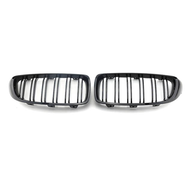 Double Slat Gloss Black