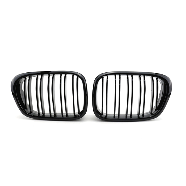 Double Slat Gloss Black