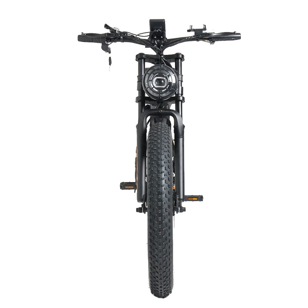 SUFUL C01 side view showing wheelbase and dual motor layout for gravel trails