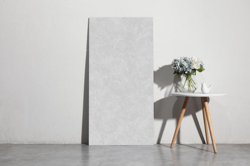 TIANAN ANXIN Babylon Grey tile installation view