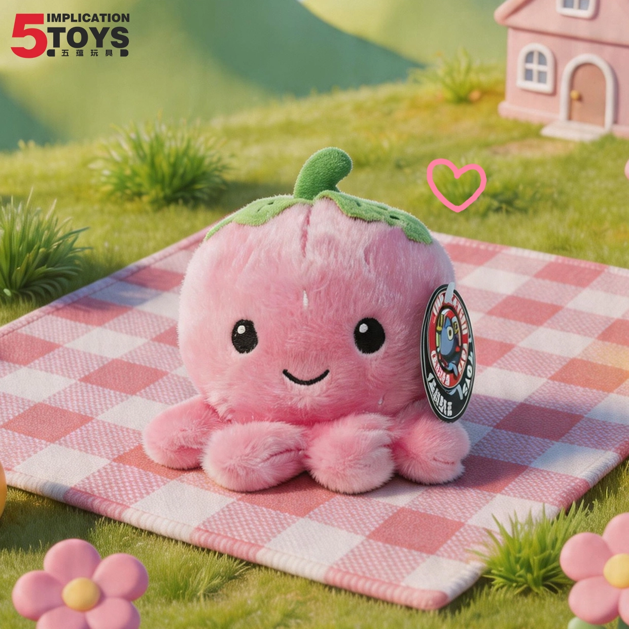 Fruit Series (5 inch Super Soft Mink Plush),MY SHOP,Fruit Series (5 inch Super Soft Mink Plush)