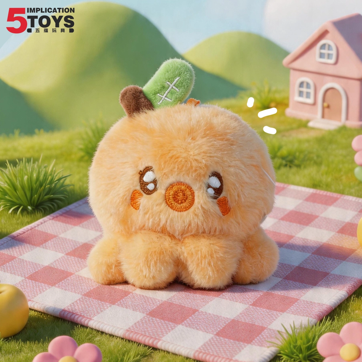 Fruit Series (5 inch Super Soft Mink Plush),MY SHOP,Fruit Series (5 inch Super Soft Mink Plush)
