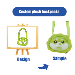 Custom Plush Backpack