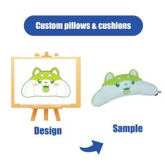 Custom Plush Pillows & Cushions