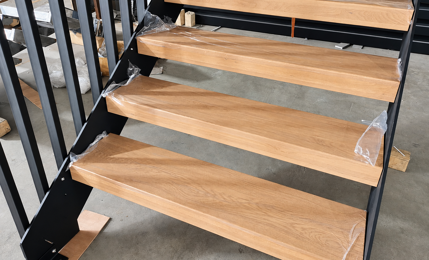 Timber tread finish