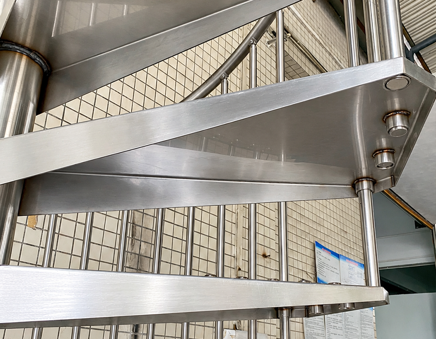 Spiral Staircase landing connection detail