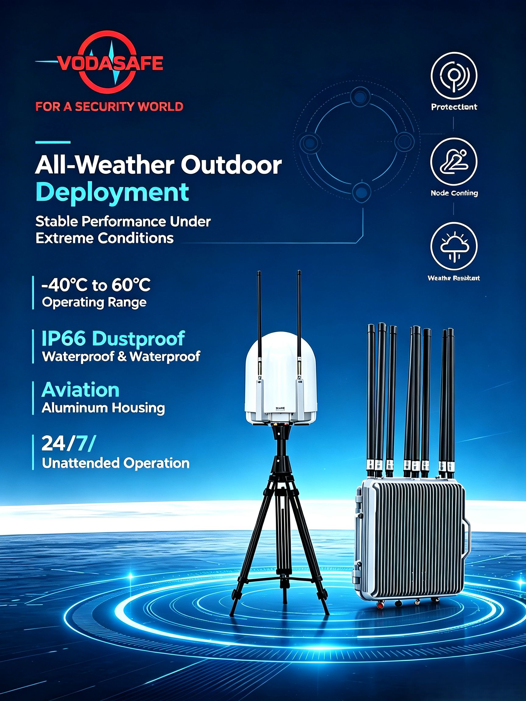 Anti-Drone Defense Equipment vs-dr200 from vodasafe