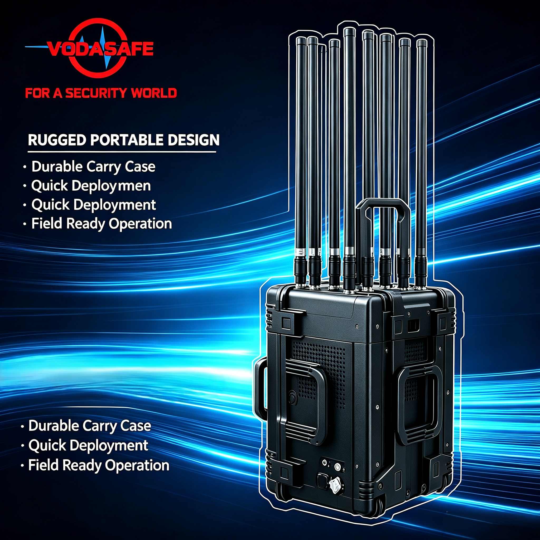 high power Wireless Jammer Device pl12 from vodasafe