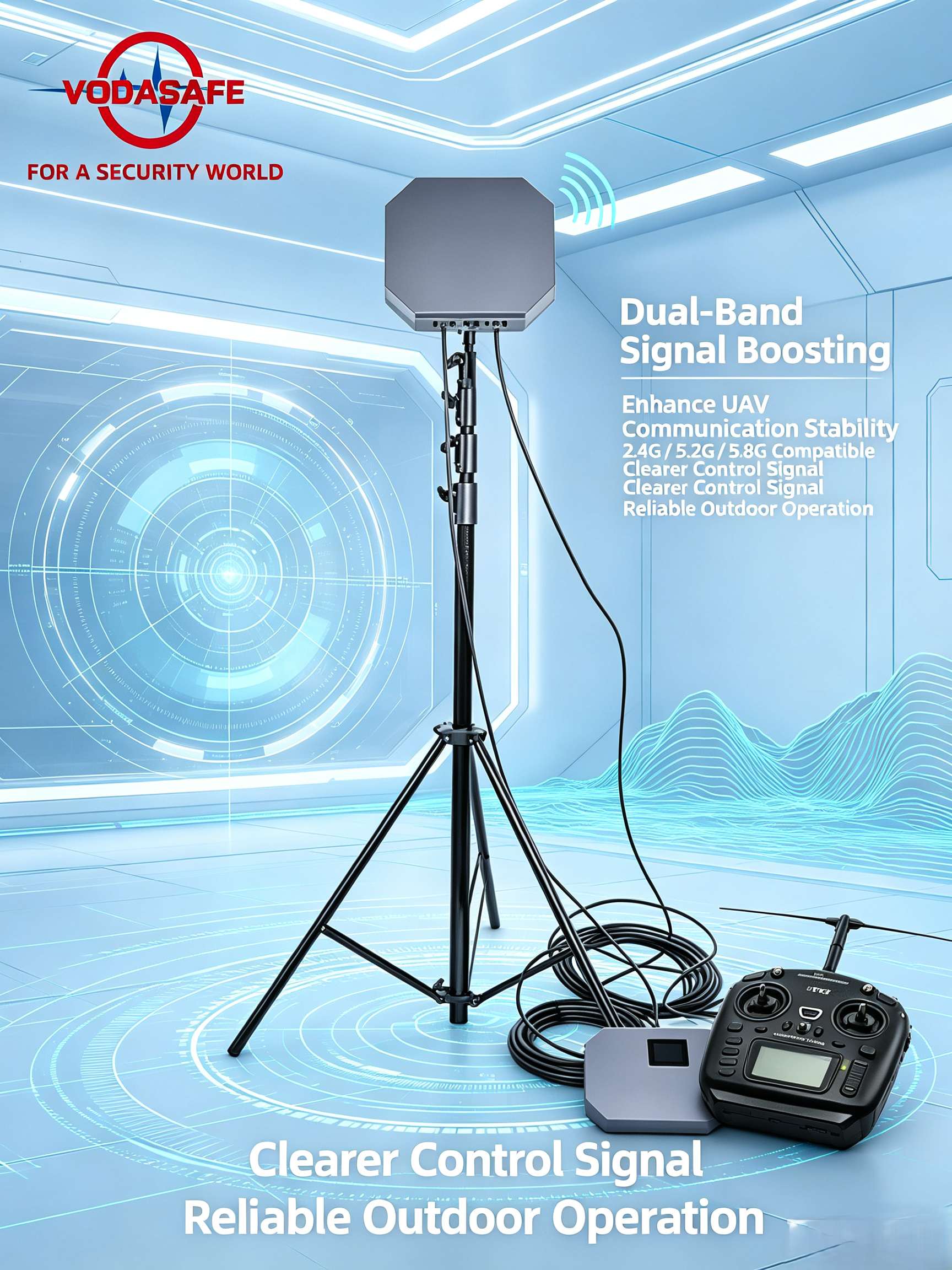 Anti-interference drone amplifier vs-3.0 from vodasafe