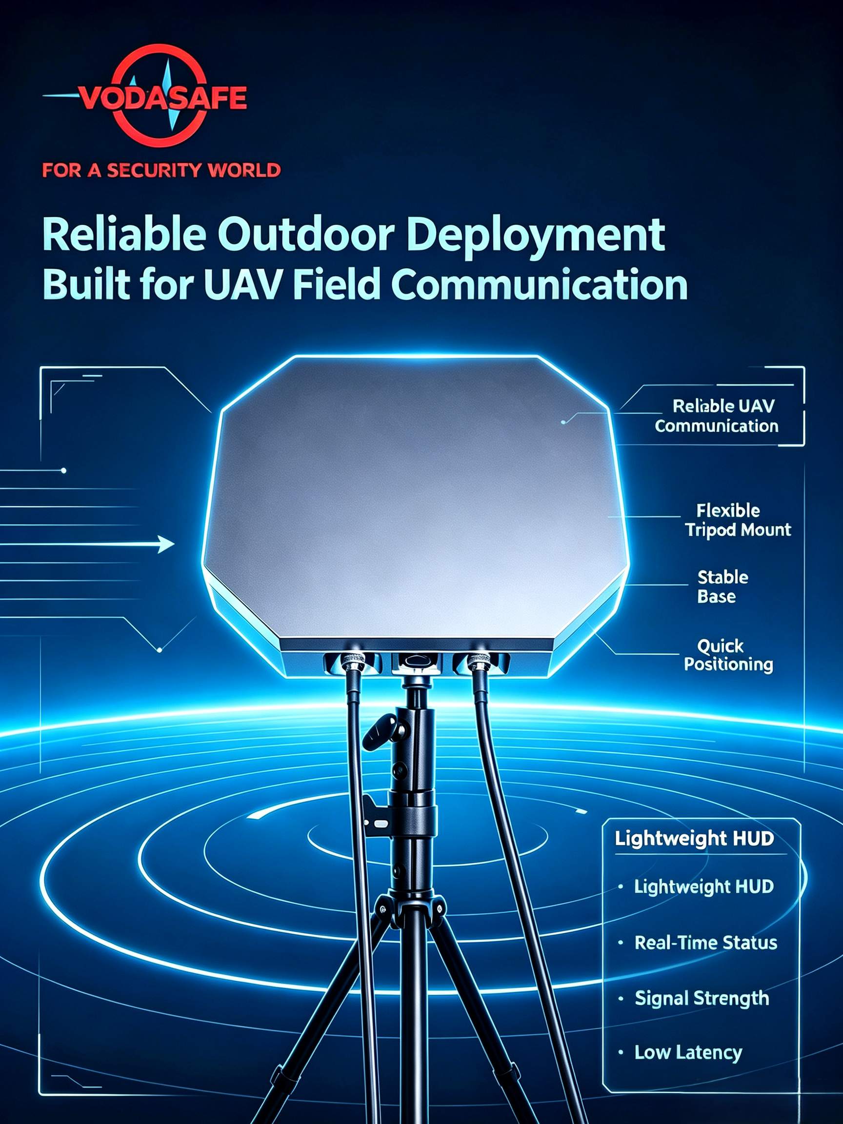2.4G & 5.8G dual-band drone link amplifier vs-3.0 from vodasafe