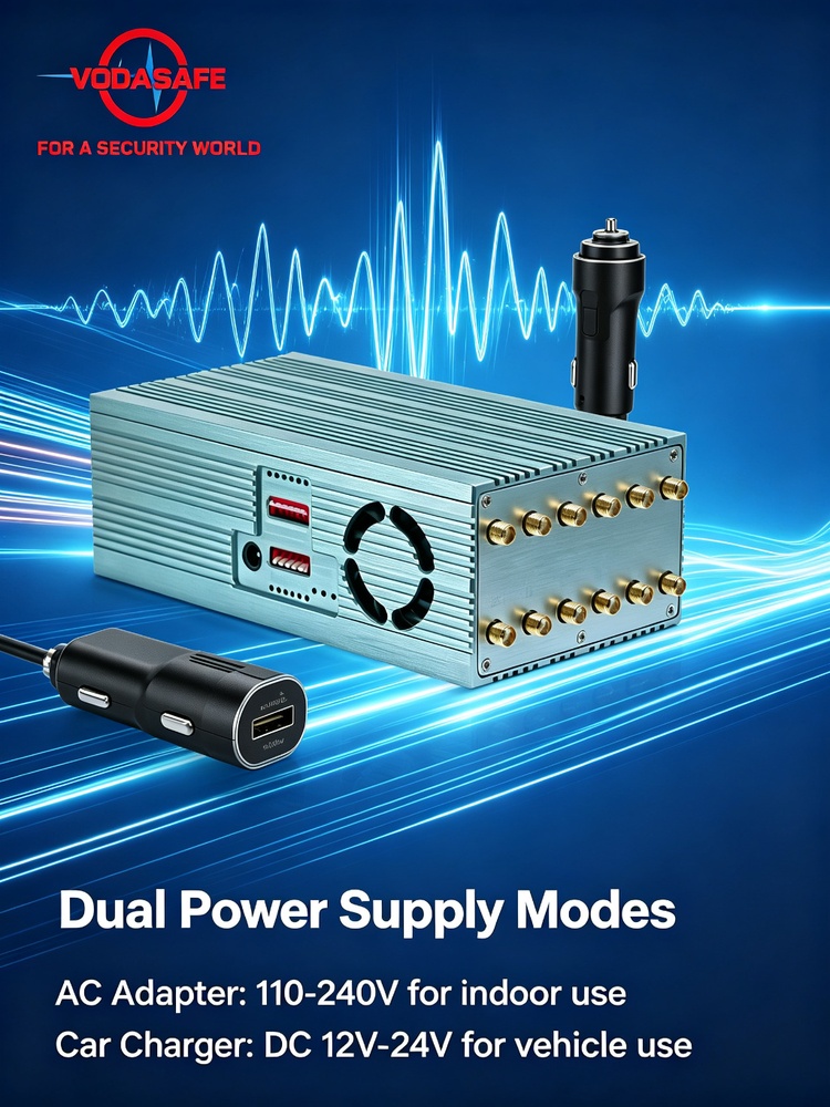 Omni-directional antenna shielding device P12L from vodasafe