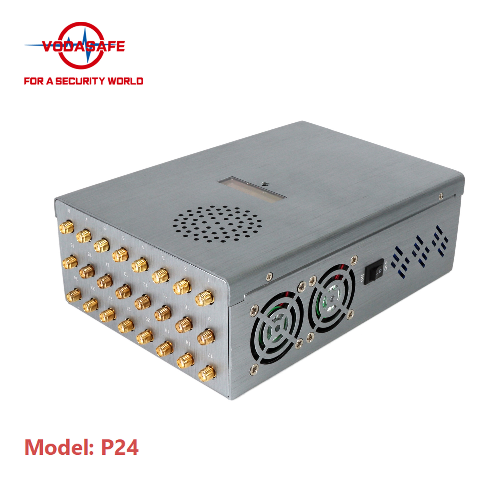 Portable Signal jammer for GPS/remote control signal from Vodasafe P24