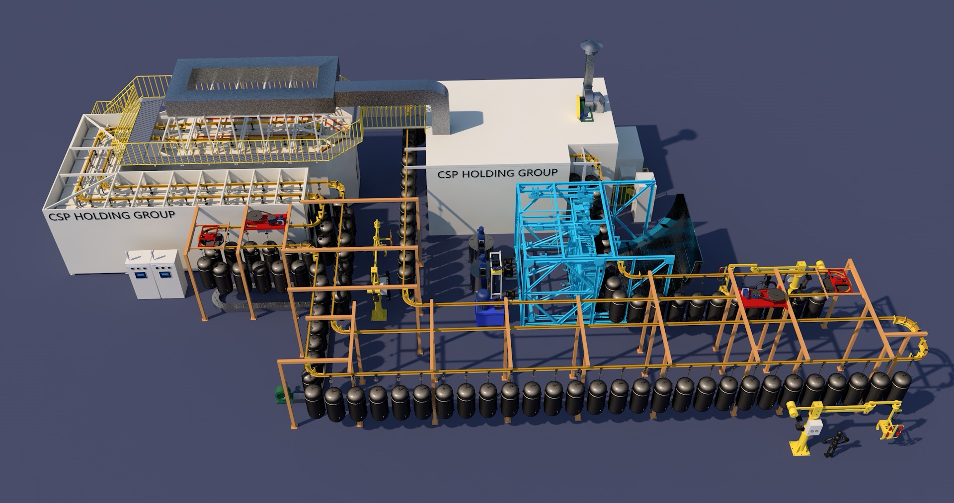 online enamel coating line 30 500L