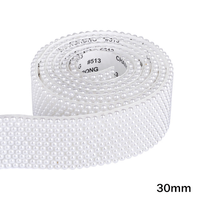 1-Yard-9-30mm-ABS-Pearl-Rhines