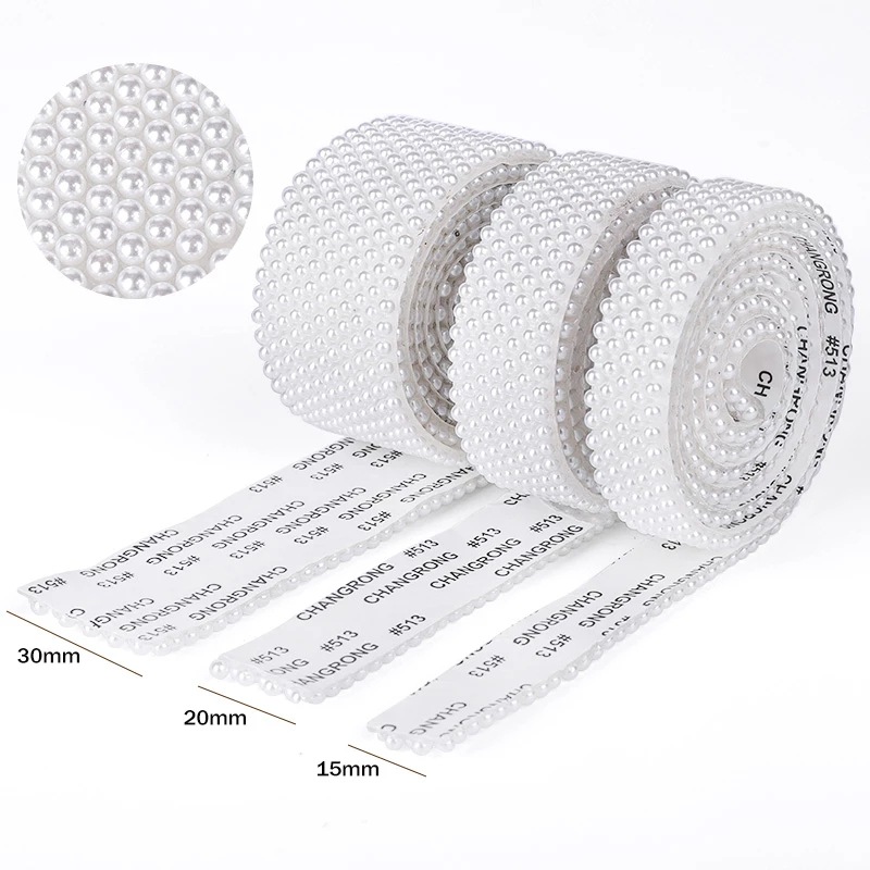 1-Yard-9-30mm-ABS-Pearl-Rhines
