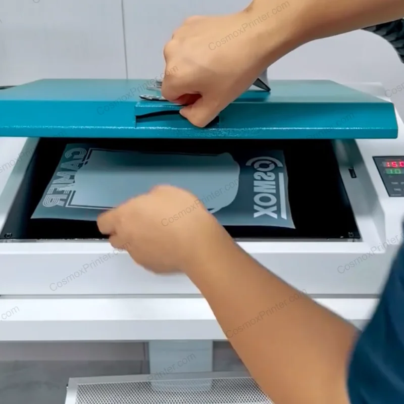 Cosmox Malo-Jet A3 DTF Printer cure powder with dtf oven