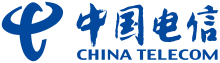 شعار China Telecom كما ظهر في مواد المشاريع التي قدمتها THRIWA