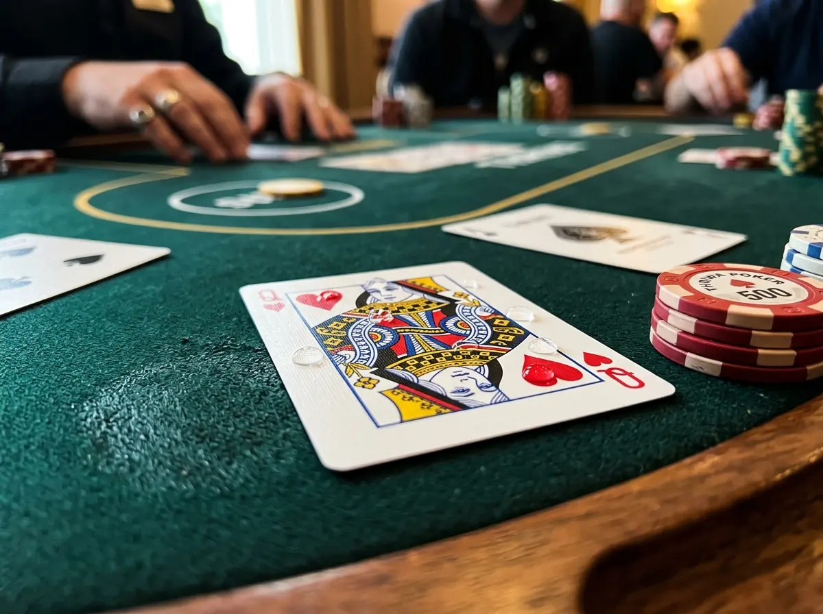 100% PVC playing cards with waterproof and tear-resistant durability for tournament use