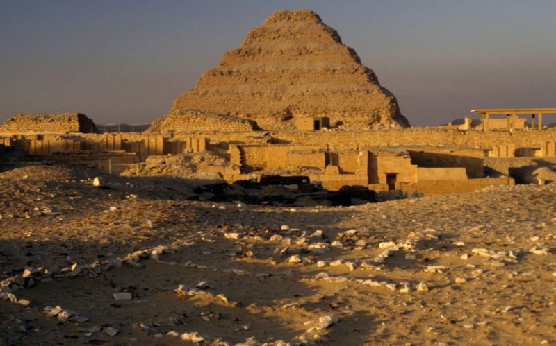 Egypt's oldest pyramid saved by engineers from Newport