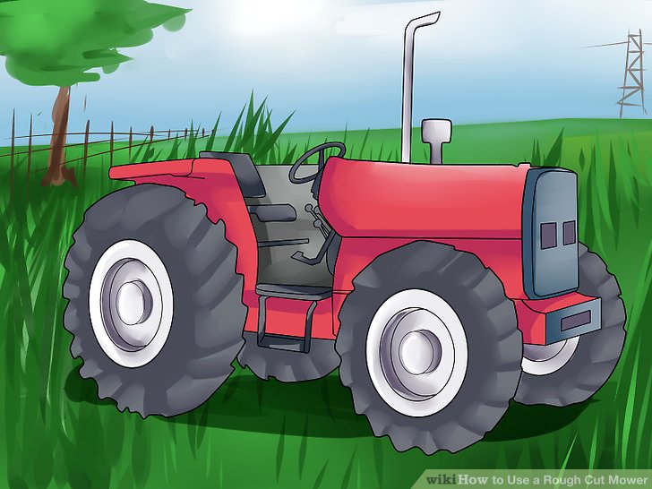 How to Use a Rough Cut Mower