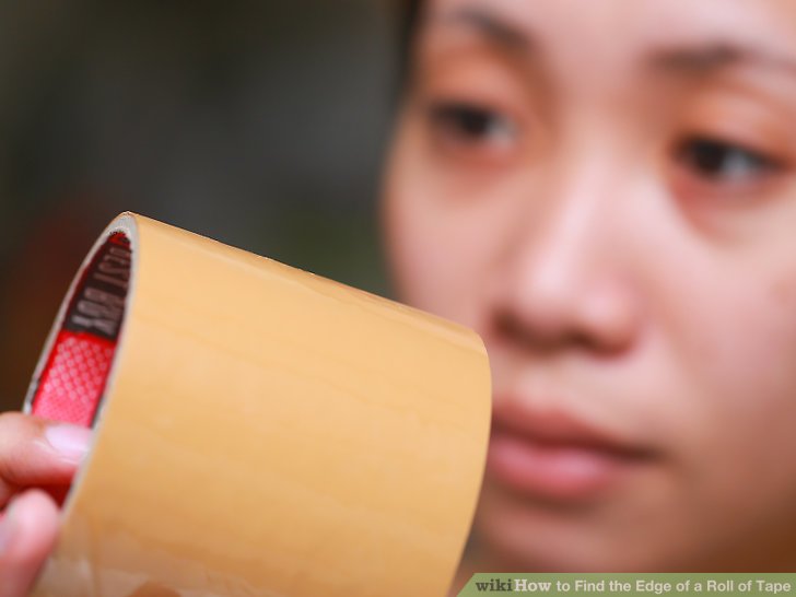 How to Find the Edge of a Roll of Tape