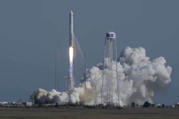 Northrop Grumman’s Antares rocket sends Cygnus cargo ship to the space station