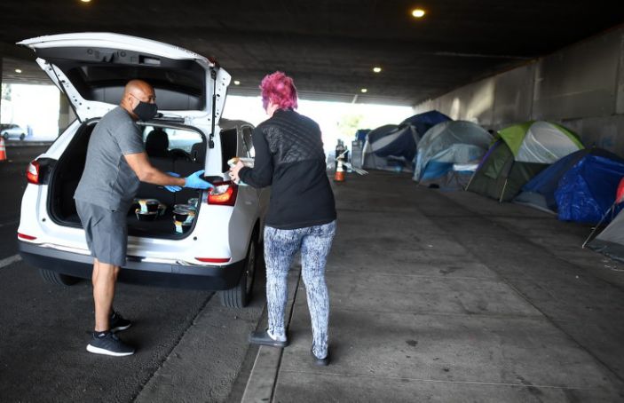 Editorial: L.A. is being forced to house 3,100 people under freeways. What about everyone else?