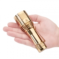 Lumintop FW21 X9L Copper Brass 6500 Lumens 810 Meters SBT-90 LED Flashlight