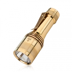 Lumintop FW21 X9L Copper Brass 6500 Lumens 810 Meters SBT-90 LED Flashlight