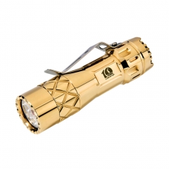 Lumintop LM10 Copper Brass 10 Years Anniversary 2800 Lumens Flashlight