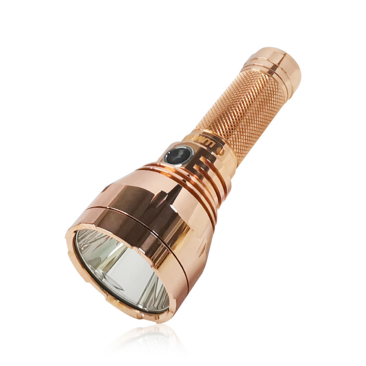 Lumintop GT Mini Copper Brass 1050 Metters LED Flashlight