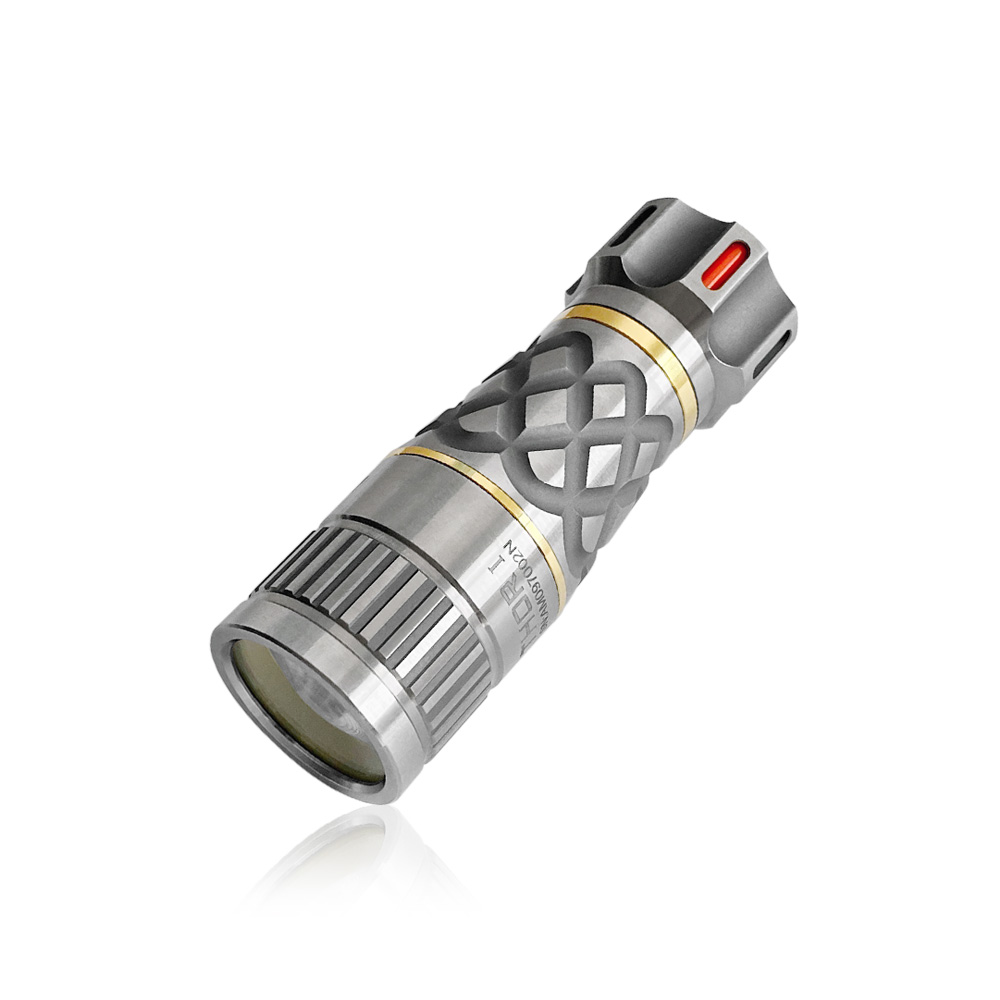 Lumintop THOR1 LEPライト Titanium 距離1200m - ライト/ランタン