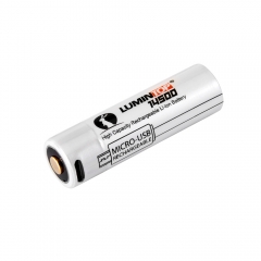 Lumintop 14500 Micro USB Rechargeable Li-ion Battery 3.7V 920mAh