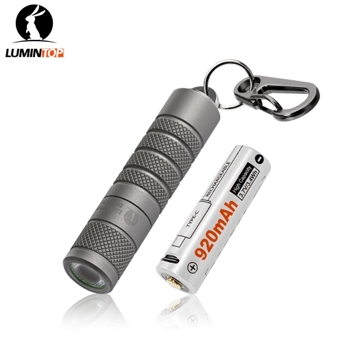 Lumintop Silver Fox Titanium 760 Lumens EDC Flashlight