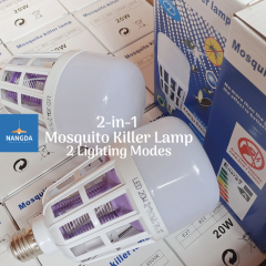 2-in-1 Mosquito Killer Bulb 2 Lighting Modes 9W15W 20W