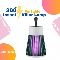 Stylish 360 Mosquito Killer Lamp Insect Killer Lamp 2000 mah Battery
