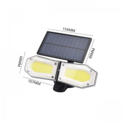 Solar LED Motion Sensor Light Solar COB Motion Sensor Light 3 Lighting Modes