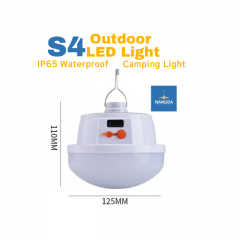 Solar LED Light  Camping Lamp 5 Lighting Modes DC & Solar Charging IP65 Waterproof