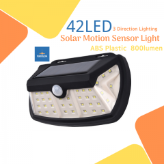 28/42 LED Solar Motion Sensor Light Solar Garden Light IP65  Waterproof  High Brightness