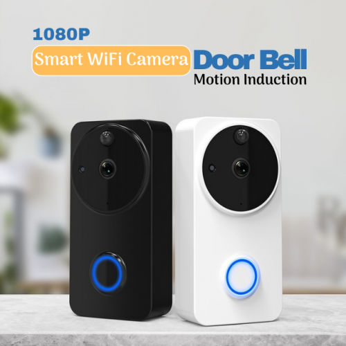 Smart WiFi Camera Door Bell  Wireless Door Bell Security Camera Door Bell 1080P Tuya APP