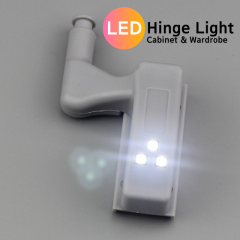 LED Hinge Light  Cabinet Light Wardrobe Light Brightness Easy Installation LED Lighting Indoor LED Light