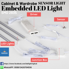 Cabinet & Wardrobe Embedded LED Light Sensor Lights Customised Light SMD LED
