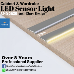 Cabinet & Wardrobe LED Lighting Sensor Light Anti-Glare Design Kitchen Cabinet Light