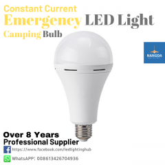 Constant Current LED Bulb Emergency Light Camping Light Rechargeable Bulb DOB 7W 9W 12W 15W