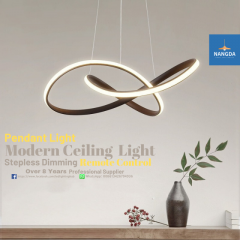 Stylish Pendant Lamp Ceiling Light LED Lighting Interior design Lighting Stepless Dimming Remote Control