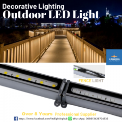 Linear Light Outdoor Lighting IP65 Waterproof Facade Lights Single Color RGB DMX 512