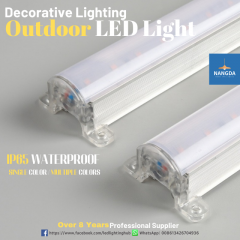 Outdoor Lighting Linear Light IP65 Waterproof  Facade Lights Single Color RGB DMX 512