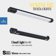 COMBO OFFER Interior Design Ultra-thin Magnetic Track Light Linear Light Ceiling Lighting Aluminum Profile Intelligent lighting Voice Control
