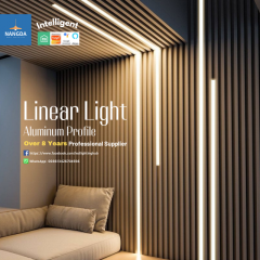 COB Wall Lighting Linear Light Aluminum Profile Intelligent Lighting