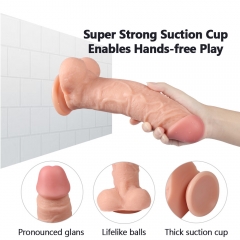 27*6CM Giant Super Dildos huge Big Realistic Dildo With Strong Suction Cup Anal Butt adult Sex Toy Long dildo For Women